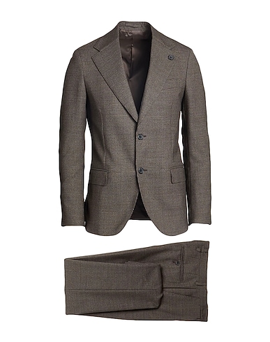 LARDINI Suits 50% Polyester, 26% Cotton, 22% Wool, 2% Elastane