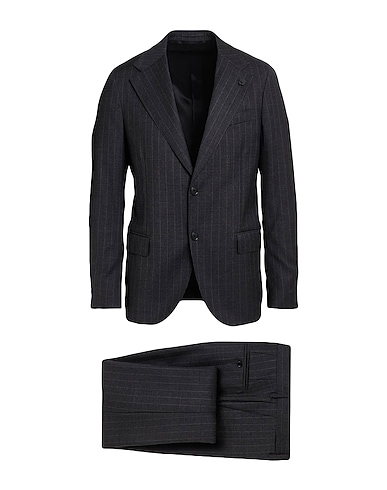 LARDINI Suits Lead 100% Wool