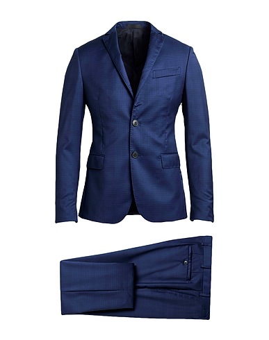 LAB. PAL ZILERI Suits Navy blue 100% Wool