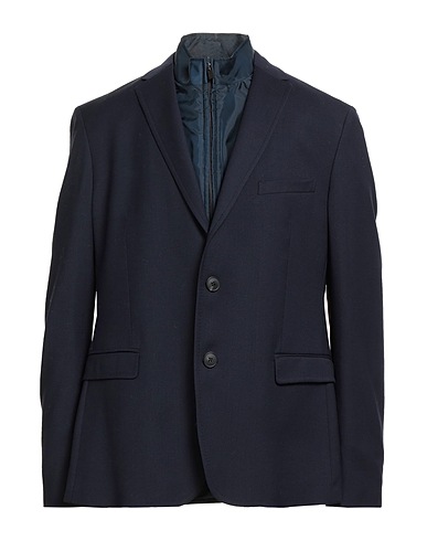 PAL ZILERI Blazer Midnight blue 54% Polyester, 44% Wool, 2% Elastane