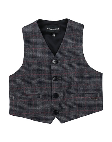 EMPORIO ARMANI Классический жилет Тёмно-синий 64% Полиэстер, 33% Вискоза, 3% Эластан