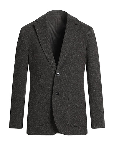 LIU •JO MAN Blazer Dark green 70% Cotton, 28% Polyester, 2% Elastane