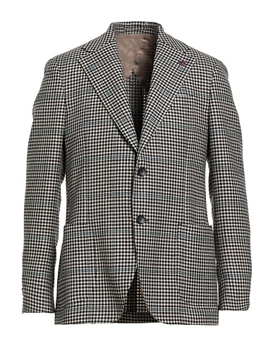 LARDINI Blazer Black 100% Wool