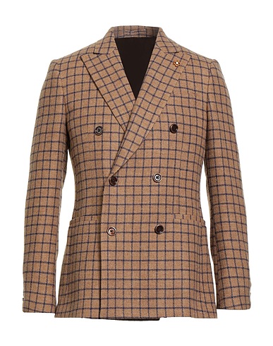 LARDINI Blazer Sand 100% Wool