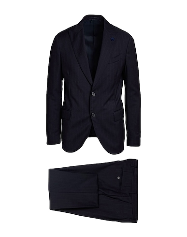 LARDINI Suits BLU NAVY 100% Wool