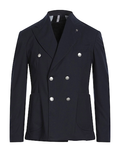 PAUL MIRANDA Blazer Midnight blue 68% Polyester, 30% Viscose, 2% Elastane