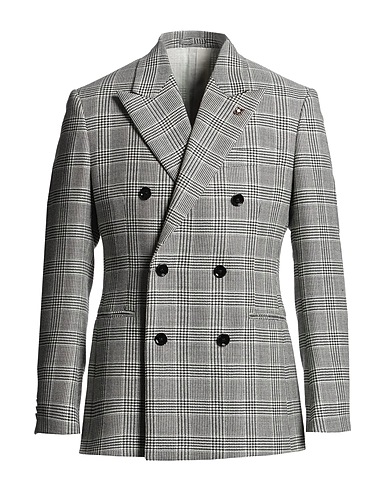 LARDINI Blazer Black 100% Virgin Wool