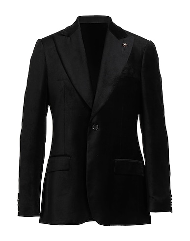 LARDINI Blazer Black 100% Viscose