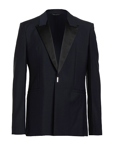 GIVENCHY Blazer Midnight blue 73% Wool, 27% Mohair wool