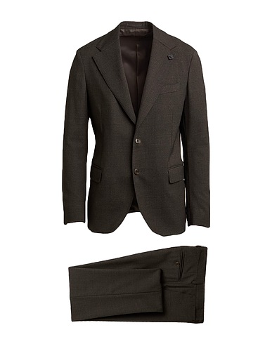 LARDINI Suits 54% Polyester, 44% Wool, 2% Elastane
