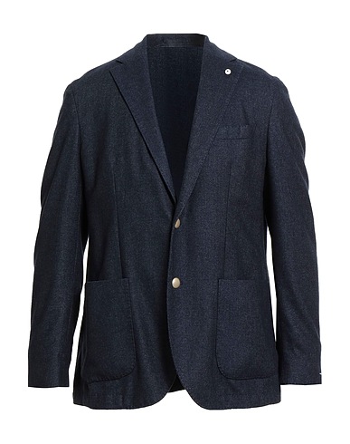 L.B.M. 1911 Blazer Navy blue 77% Virgin Wool, 20% Polyester, 3% Cashmere