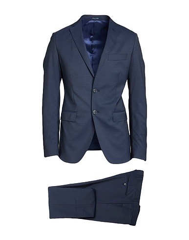 MR. RICK TAILOR Suits Midnight blue 100% Virgin Wool