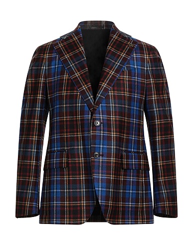 GABRIELE PASINI Americana Azul eléctrico 100% Lana