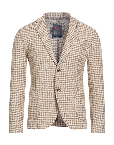 BOB Σακάκι KHAKI 40% Παρθένο μαλλί, 35% Βαμβάκι, 25% Πολυεστέρας