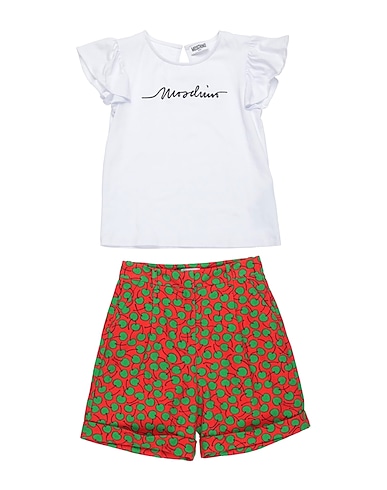 MOSCHINO TEEN Kids’ co-ord White 90% Cotton, 10% Elastane