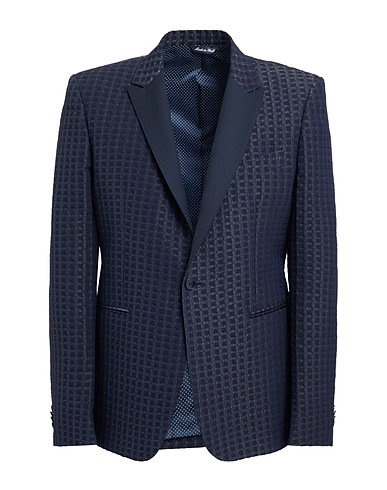 BRIAN DALES Blazer Midnight blue 85% Wool, 15% Polyamide