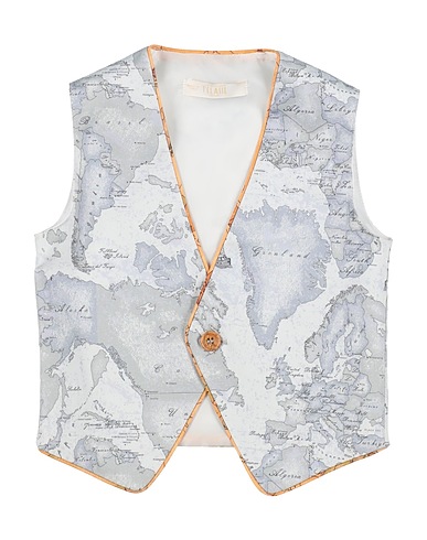 ALVIERO MARTINI 1a CLASSE Waistcoat JUNIOR Sky blue 97% Cotton, 3% Elastane