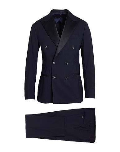 BARBA Napoli Suits Midnight blue 100% Wool