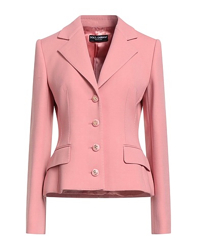DOLCE&GABBANA Blazer Pink 100% Virgin Wool