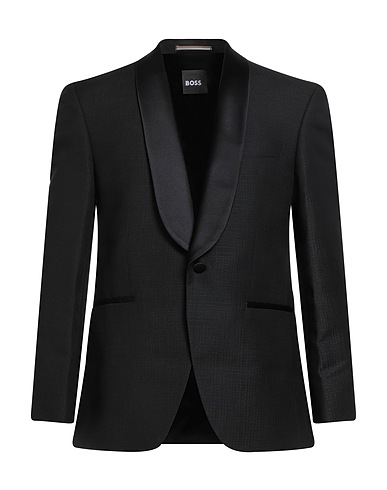 BOSS Veste 90% Laine vierge, 10% Polyester, Soie