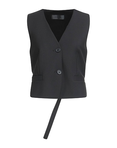 HELMUT LANG Gilet Nero 48% Lana Vergine, 48% Poliestere, 4% Elastan