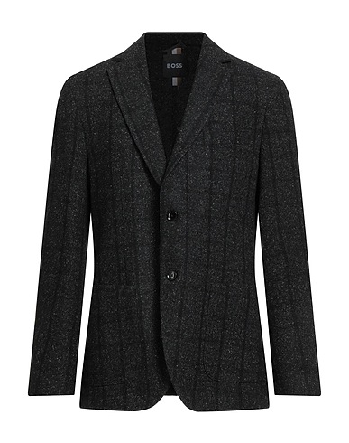 BOSS Blazers Schwarz 45% Wolle, 30% Polyamid, 15% Seide, 10% Acryl
