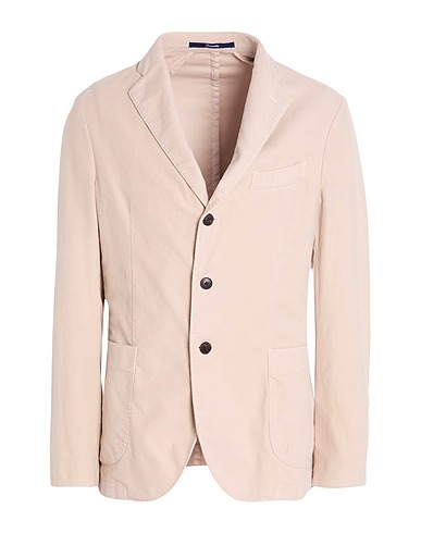 DRUMOHR Blazer Beige 97% Cotton, 3% Elastane