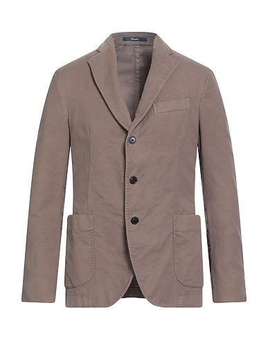 DRUMOHR Blazer Khaki 97% Cotton, 3% Elastane