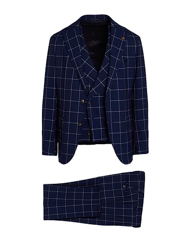 GABRIELE PASINI Suits Blue 100% Wool