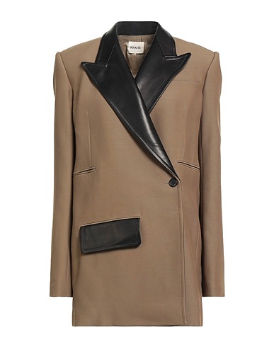 KHAITE Blazer Light brown 75% Viscose, 25% Polyamide, Lambskin
