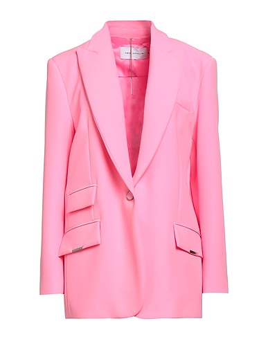 SIMONA CORSELLINI Blazer Pink 94% Polyester, 6% Elastane