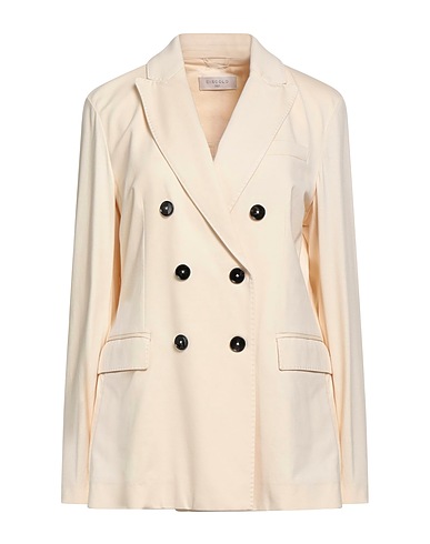 CIRCOLO 1901 Blazer Cream 92% Cotton, 8% Elastane