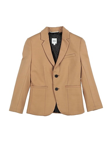 BOSS Blazer Camel 68% Viscose, 27% Polyamide, 5% Elastane