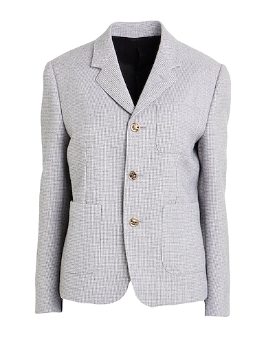 CELINE Blazer Grey 52% Cashmere, 24% Mohair wool, 24% Wool