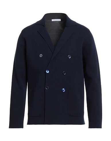 CRUCIANI Blazer Navy blue 100% Cotton