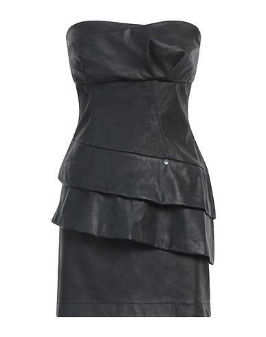 ANNARITA N Sheath dress Black 70% Polyester, 30% Polyurethane, Polyamide