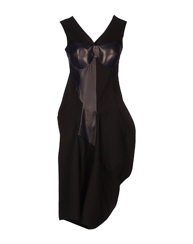JIL SANDER Midi dress Black 100% Wool