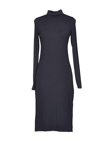 MANILA GRACE Midi dress Midnight blue 92% Modal, 8% Elastane