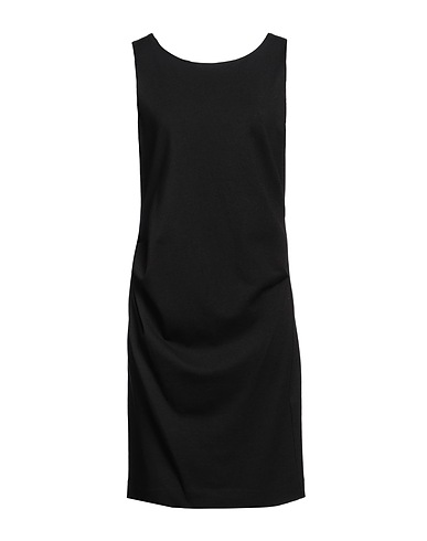 SCOOTERPLUS Sheath dress Black 68% Viscose, 28% Polyamide, 4% Elastane