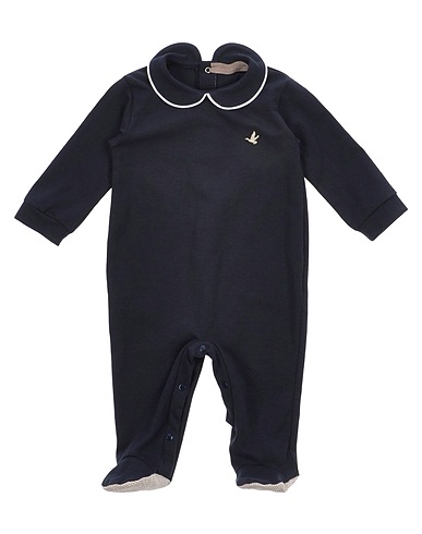 BROOKSFIELD Baby jumpsuit  Midnight blue 90% Cotton, 10% Elastane