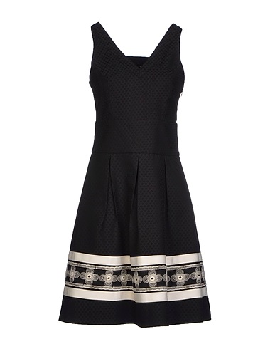 SINÉQUANONE Short dress Black 78% Polyester, 20% Viscose, 2% Elastane