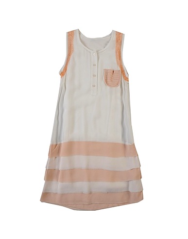 PATRIZIA PEPE Dress Ivory 100% Viscose