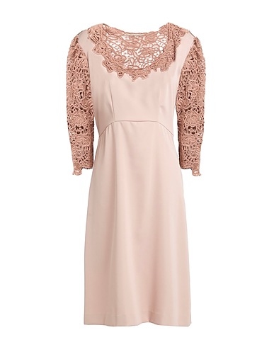 ERMANNO SCERVINO Short dress Blush 100% Polyester, Wool, Acrylic