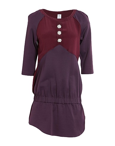 PINKO UNIQUENESS Short dress PRUGNA 60% Polyamide, 40% Cotton