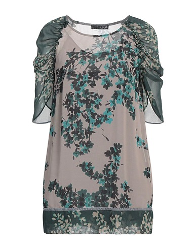 LIU •JO Short dress Grey 100% Polyester