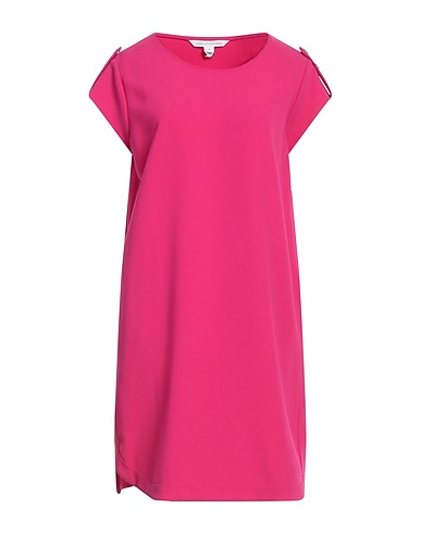 DIANE VON FURSTENBERG Short dress Fuchsia 70% Triacetate, 30% Polyester