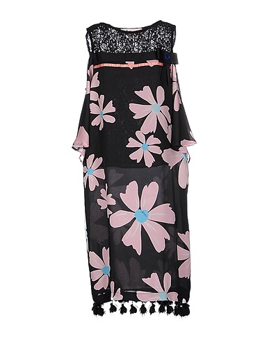 22 MAGGIO by MARIA GRAZIA SEVERI Midi dress Black 72% Polyester, 19% Viscose, 9% Polyamide