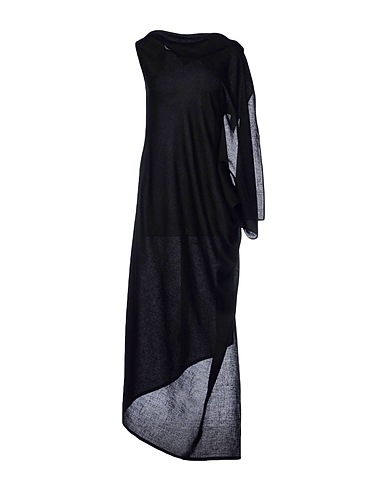 YOHJI YAMAMOTO Elegant dress Black 63% Acrylic, 37% Polyester