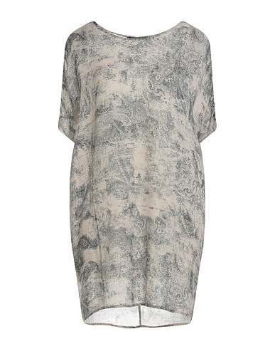 REBEL QUEEN by LIU •JO Short dress Beige 100% Viscose