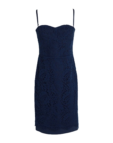 RUE•8ISQUIT Sheath dress Midnight blue 62% Cotton, 33% Polyester, 5% Elastane